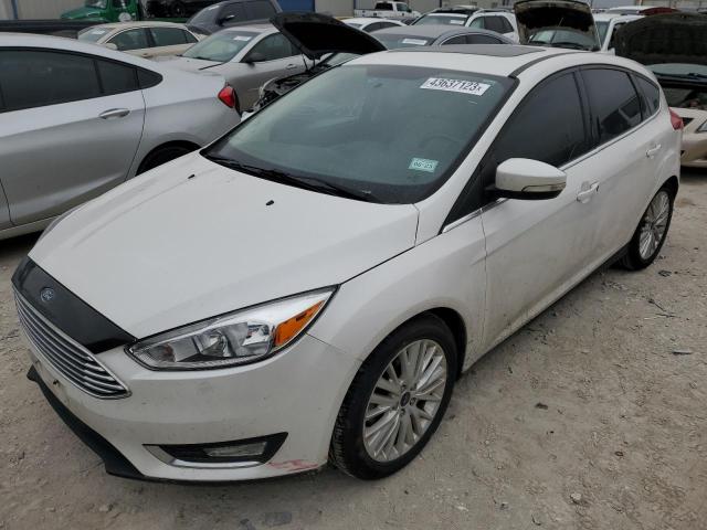 1FADP3N22JL271866 - 2018 FORD FOCUS TITANIUM WHITE photo 1