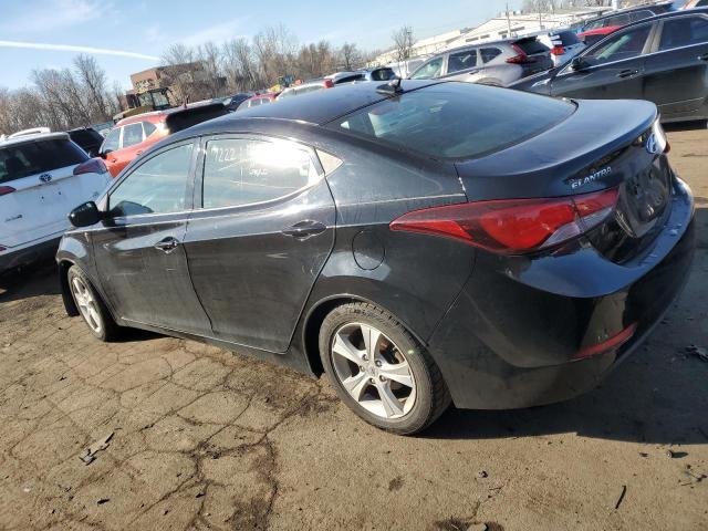 KMHDH4AE0GU566587 - 2016 HYUNDAI ELANTRA SE BLACK photo 2