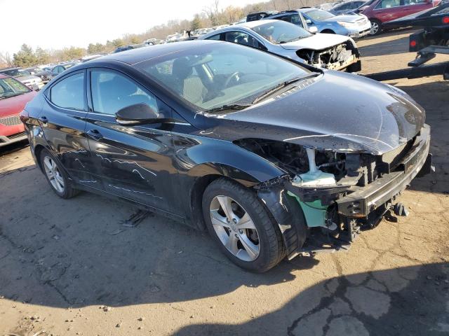 KMHDH4AE0GU566587 - 2016 HYUNDAI ELANTRA SE BLACK photo 4