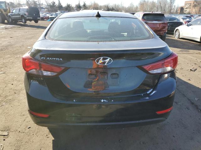 KMHDH4AE0GU566587 - 2016 HYUNDAI ELANTRA SE BLACK photo 6