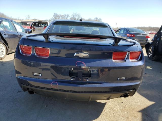 2G1FF1EVXA9170899 - 2010 CHEVROLET CAMARO LT BLUE photo 6