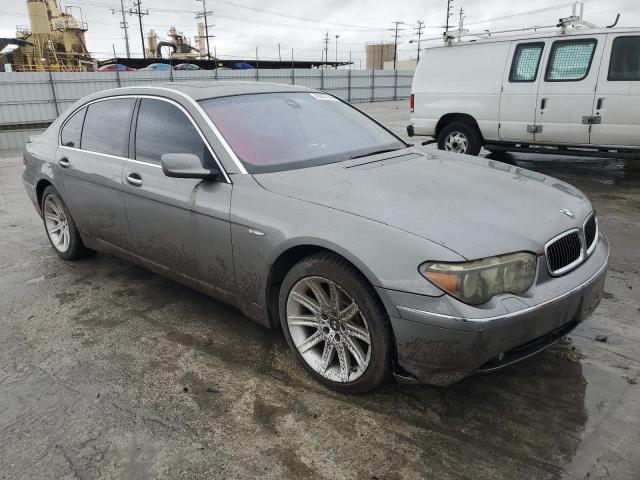 WBAGN63505DS60616 - 2005 BMW 745 LI SILVER photo 4