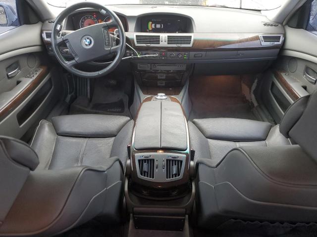 WBAGN63505DS60616 - 2005 BMW 745 LI SILVER photo 8