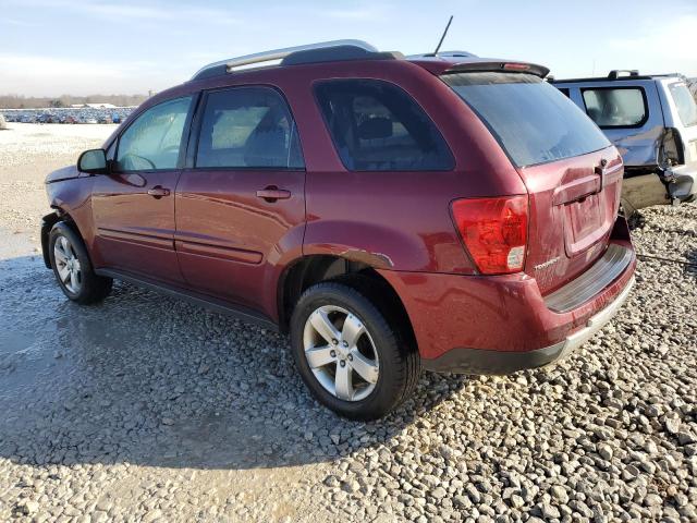 2CKDL73F676058576 - 2007 PONTIAC TORRENT BURGUNDY photo 2