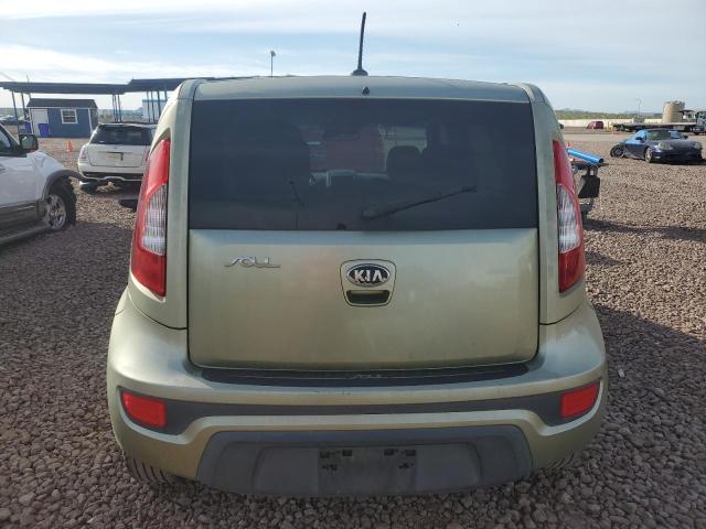 KNDJT2A56D7506124 - 2013 KIA SOUL GREEN photo 6