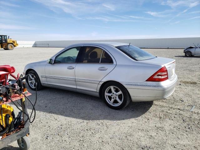 WDBRF64J31F116320 - 2001 MERCEDES-BENZ C 320 GRAY photo 2