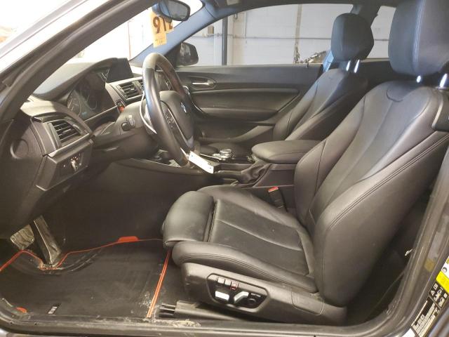 WBA2H9C32HV642405 - 2017 BMW 230XI CHARCOAL photo 7
