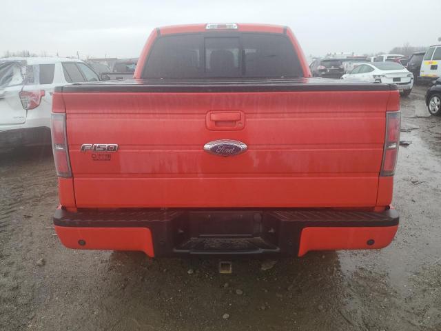 1FTFW1ET5CFC73633 - 2012 FORD F150 SUPERCREW RED photo 6