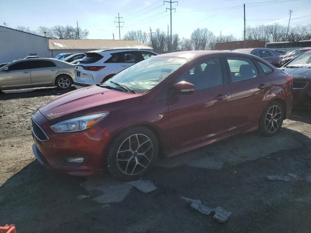 1FADP3F28GL238099 - 2016 FORD FOCUS SE RED photo 1