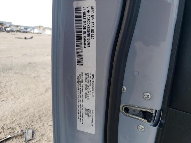 2C3CDXBG6NH166924 - 2022 DODGE CHARGER SXT GRAY photo 13