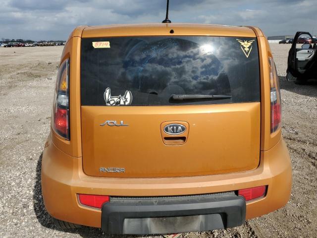 KNDJT2A23B7274827 - 2011 KIA SOUL + ORANGE photo 6
