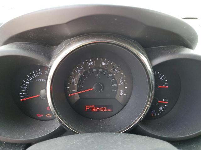 KNDJT2A23B7274827 - 2011 KIA SOUL + ORANGE photo 9