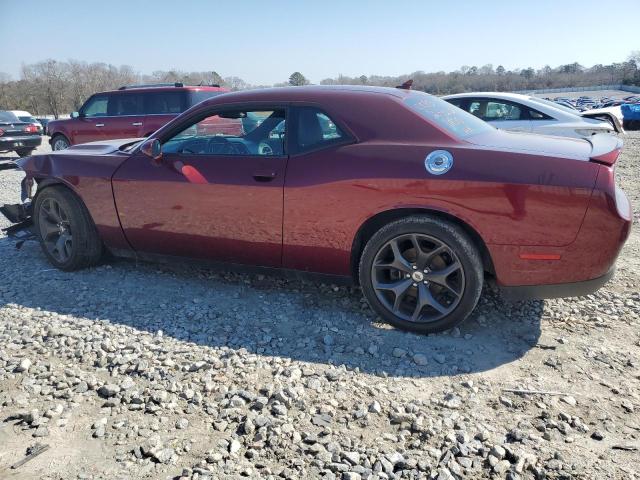 2C3CDZAG5JH131900 - 2018 DODGE CHALLENGER SXT MAROON photo 2