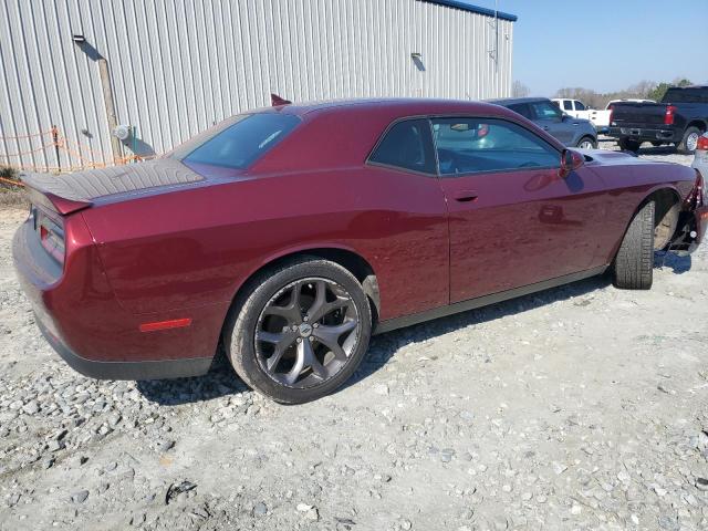 2C3CDZAG5JH131900 - 2018 DODGE CHALLENGER SXT MAROON photo 3