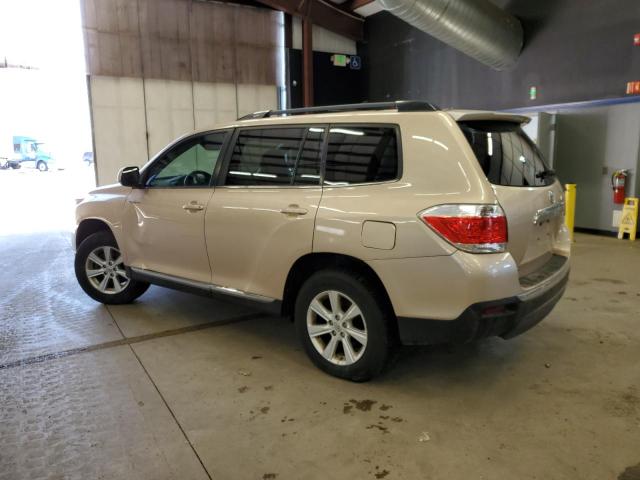 5TDBK3EHXCS118576 - 2012 TOYOTA HIGHLANDER BASE ذهبي صورة 2