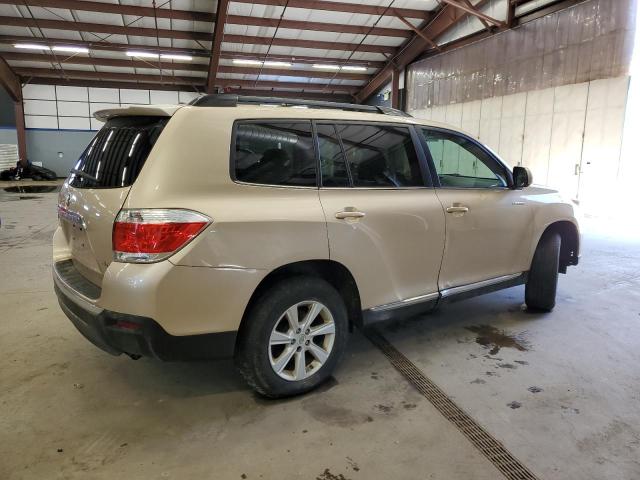 5TDBK3EHXCS118576 - 2012 TOYOTA HIGHLANDER BASE ذهبي صورة 3