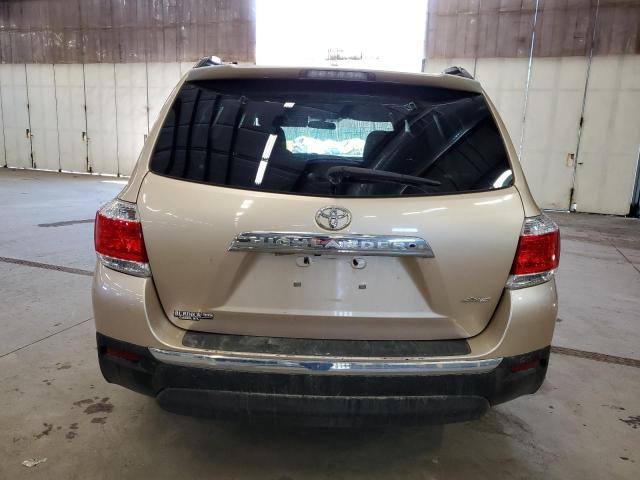 5TDBK3EHXCS118576 - 2012 TOYOTA HIGHLANDER BASE ذهبي صورة 6