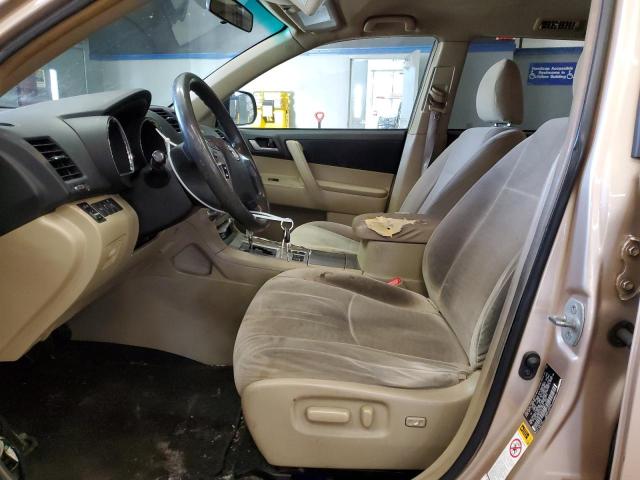 5TDBK3EHXCS118576 - 2012 TOYOTA HIGHLANDER BASE ذهبي صورة 7