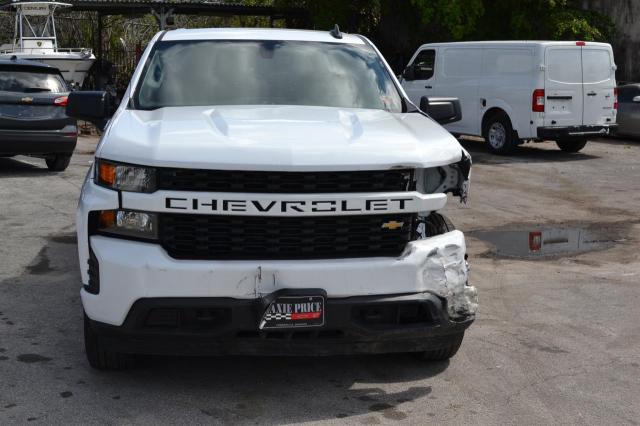 3GCPWBEK0NG105806 - 2022 CHEVROLET SILVERADO C1500 CUSTOM WHITE photo 2