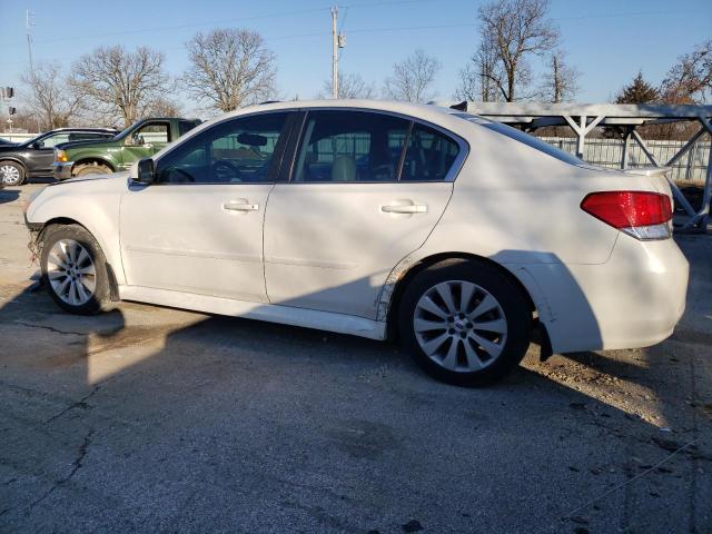 4S3BMCL6XC3007037 - 2012 SUBARU LEGACY 2.5I LIMITED WHITE photo 2