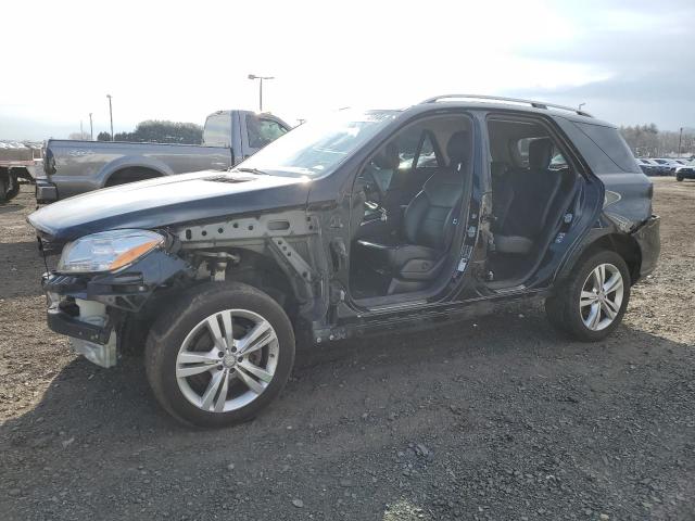 4JGDA5HB9FA495640 - 2015 MERCEDES-BENZ ML 350 4MATIC BLACK photo 1