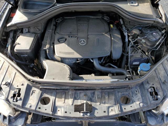 4JGDA5HB9FA495640 - 2015 MERCEDES-BENZ ML 350 4MATIC BLACK photo 11