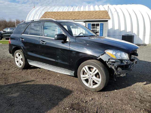 4JGDA5HB9FA495640 - 2015 MERCEDES-BENZ ML 350 4MATIC BLACK photo 4