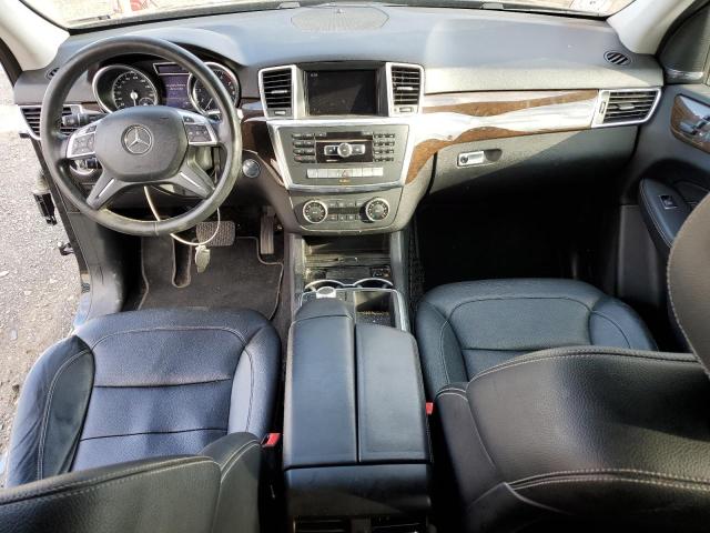 4JGDA5HB9FA495640 - 2015 MERCEDES-BENZ ML 350 4MATIC BLACK photo 8