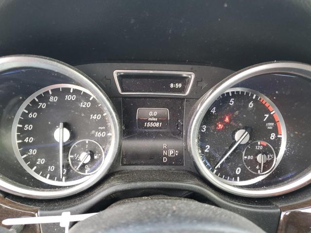 4JGDA5HB9FA495640 - 2015 MERCEDES-BENZ ML 350 4MATIC BLACK photo 9