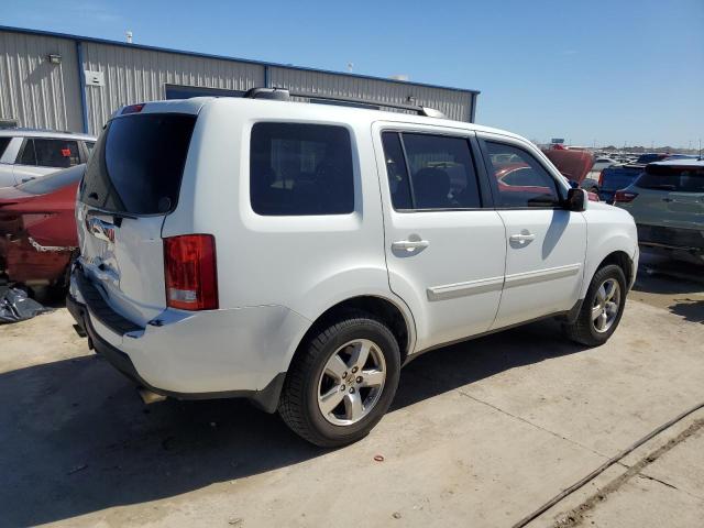 5FNYF3H69AB021489 - 2010 HONDA PILOT EXL WHITE photo 3