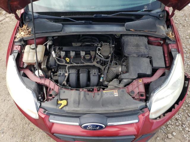 1FADP3K25DL288833 - 2013 FORD FOCUS SE MAROON photo 11