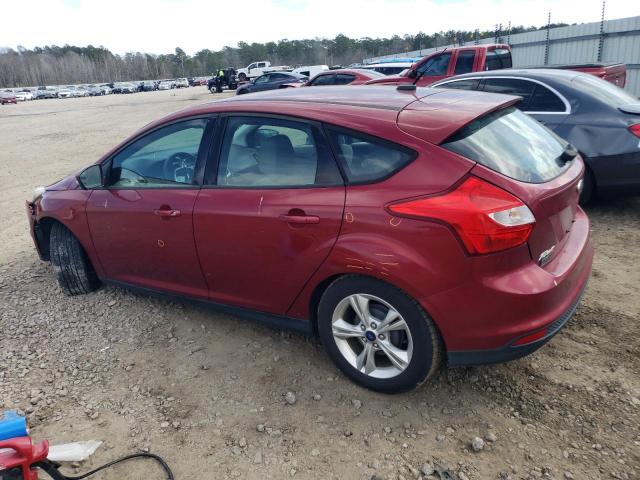 1FADP3K25DL288833 - 2013 FORD FOCUS SE MAROON photo 2