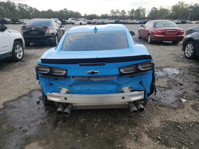 1G1FF1R72N0116671 - 2022 CHEVROLET CAMARO LT1 BLUE photo 6