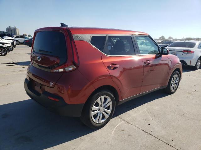 KNDJ23AUXL7107926 - 2022 KIA SOUL LX ORANGE photo 3