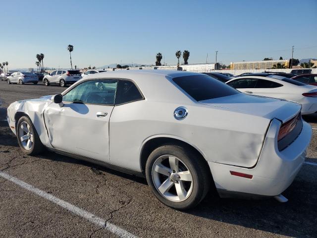 2C3CDYAG5EH214744 - 2014 DODGE CHALLENGER WHITE photo 2