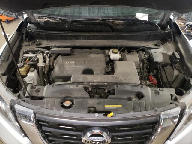 5N1DR2MM3KC617938 - 2019 NISSAN PATHFINDER S 银色 照片 12