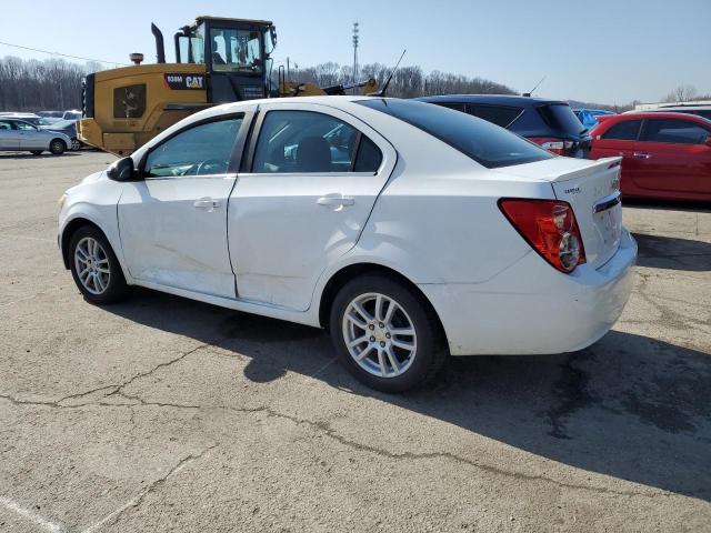 1G1JC5SH2D4102905 - 2013 CHEVROLET SONIC LT WHITE photo 2