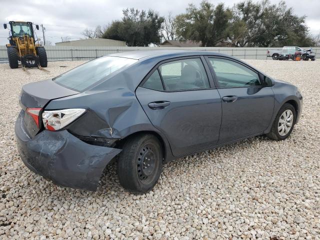 5YFBURHE2FP327127 - 2015 TOYOTA COROLLA L BLUE photo 3