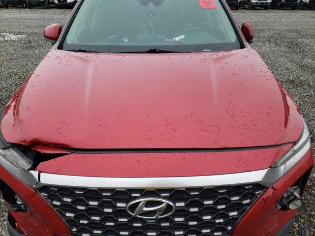 5NMS23AD6KH111869 - 2019 HYUNDAI SANTA FE SE RED photo 11