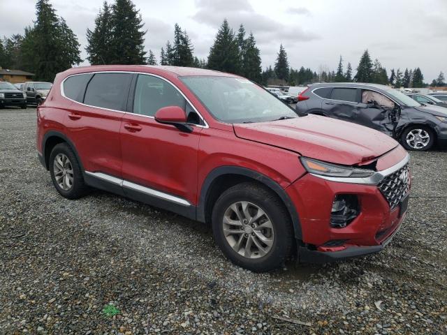 5NMS23AD6KH111869 - 2019 HYUNDAI SANTA FE SE RED photo 4