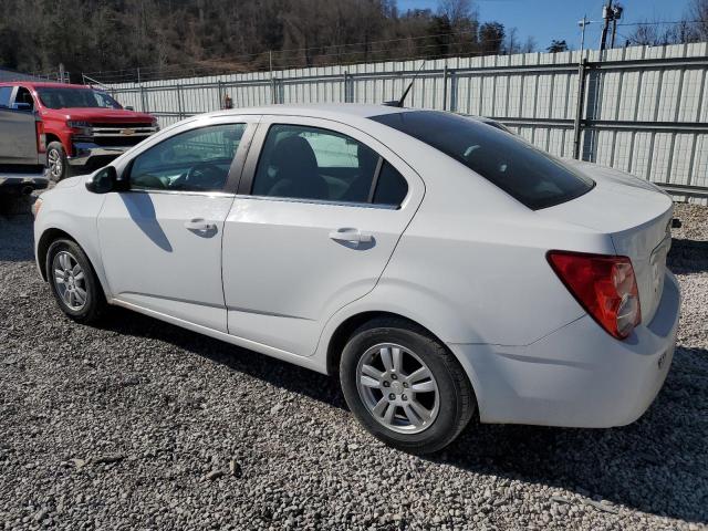 1G1JC5SH5E4228712 - 2014 CHEVROLET SONIC LT WHITE photo 2