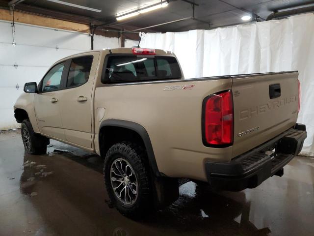 1GCGTEEN9N1309054 - 2022 CHEVROLET COLORADO ZR2 TAN photo 2
