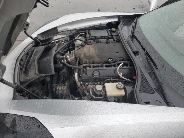 1G1YB2D73F5121447 - 2015 CHEVROLET CORVETTE STINGRAY 1LT SILVER photo 11