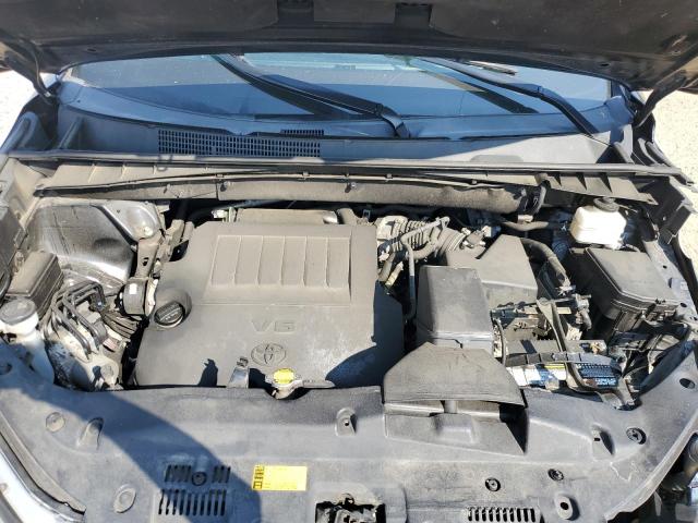 5TDJKRFH8ES017486 - 2014 TOYOTA HIGHLANDER XLE BLACK photo 12