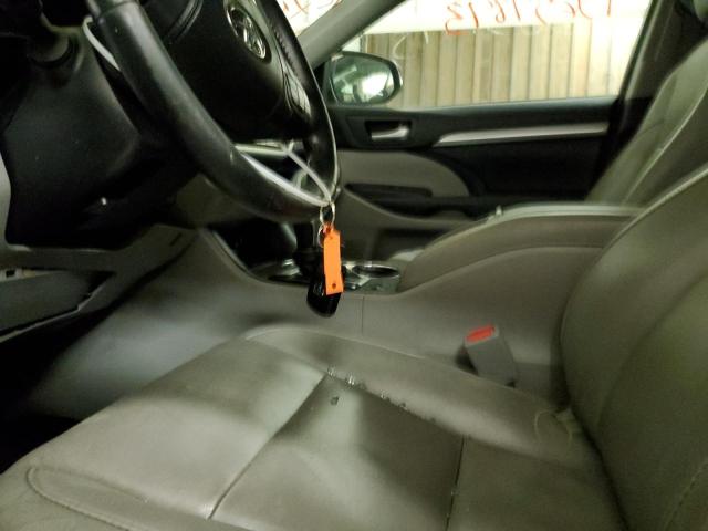 5TDJKRFH8ES017486 - 2014 TOYOTA HIGHLANDER XLE BLACK photo 7