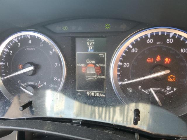 5TDJKRFH8ES017486 - 2014 TOYOTA HIGHLANDER XLE BLACK photo 9