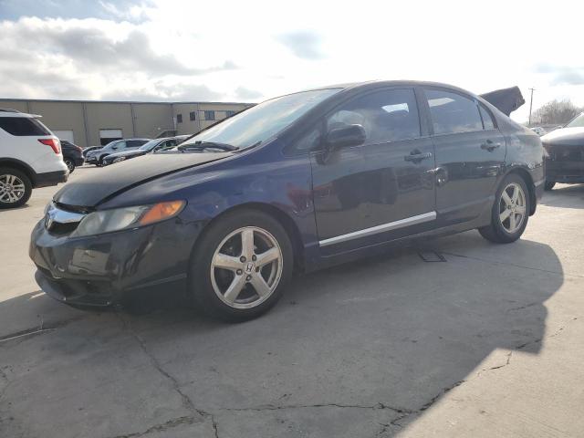 1HGFA16508L060906 - 2008 HONDA CIVIC LX BLACK photo 1