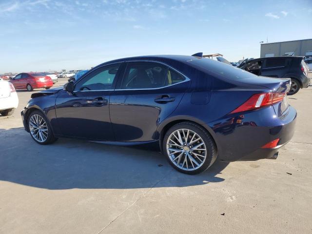 JTHBF1D24E5020219 - 2014 LEXUS IS 250 BLUE photo 2