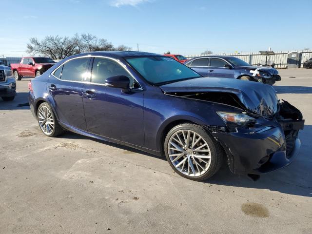 JTHBF1D24E5020219 - 2014 LEXUS IS 250 BLUE photo 4