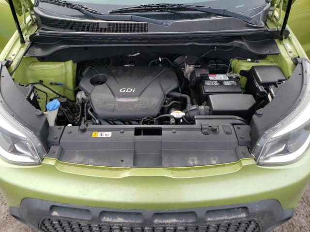 KNDJN2A28G7822886 - 2016 KIA SOUL GREEN photo 11